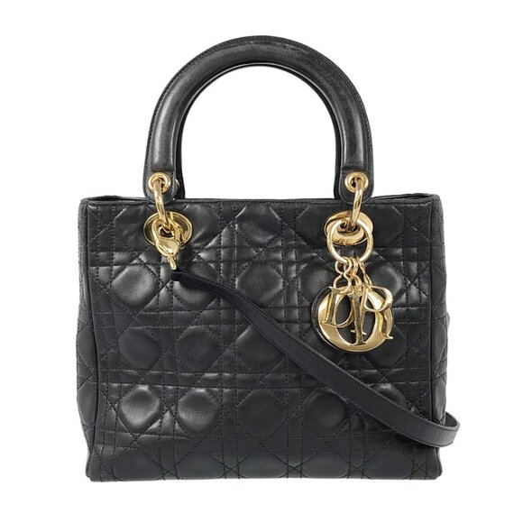 Dior Lady Dior medium Hand bag - Picture 1 of 16